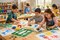 Passover Stencils 4-Pack – Pesach Craft Stencil Set with Haggadah, Matzah, Wine Cups & Seder Cup Designs for Classroom & DIY Projects